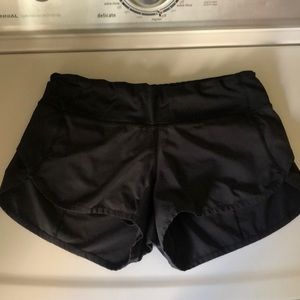 Black Lulu lemon shorts